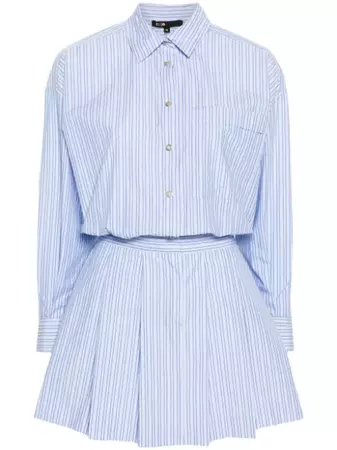 Maje Striped Cotton Shirtdress - Farfetch