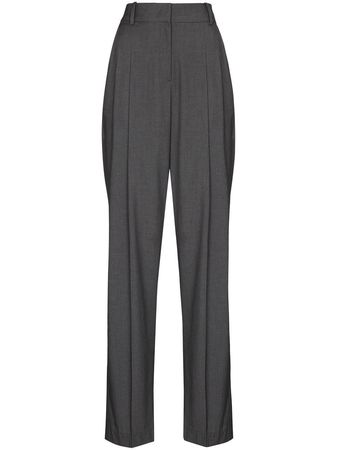 Shop Frankie Shop gelso high-waisted darted trouser with Express Delivery - FARFETCH