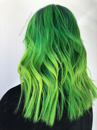 green hair - Google Search