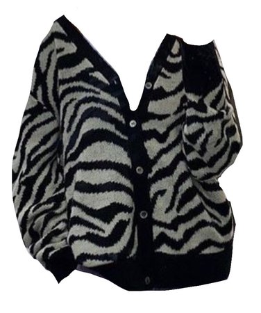 zebra sweater