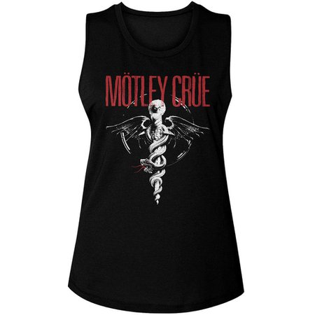 Motley Crue Dr Feel Good Womens Tank | Rockabilia Merch Store