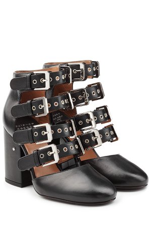 Leather Sandals with Buckles Gr. IT 38