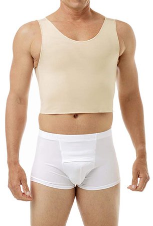 Underworks FTM Extreme Tri-Top Chest Binder Top 983 at Amazon Men’s Clothing store: