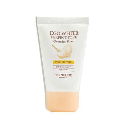 skinfood egg white perfect pore face cleanser