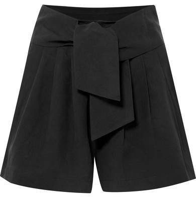 Martim Twill Shorts - Black