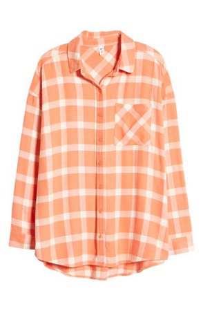 BP. Boyfriend Plaid Button-Up Shirt | Nordstrom