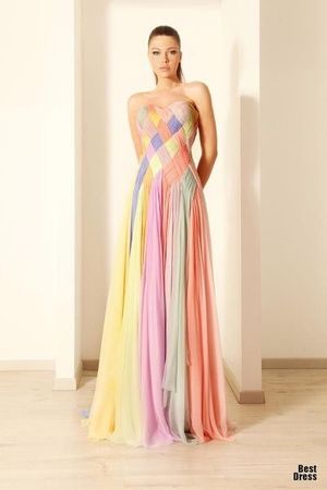 pastel dress
