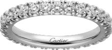 Cartier Étincelle de Cartier wedding band - Platinum, diamonds - Cartier