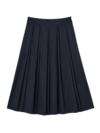 8Seconds - pleated midi skirt