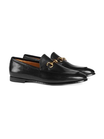 Gucci Gucci Jordaan leather loafers - FARFETCH
