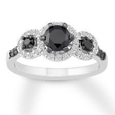 ﻿﻿black gorgeous engagement ring for women - Google Search