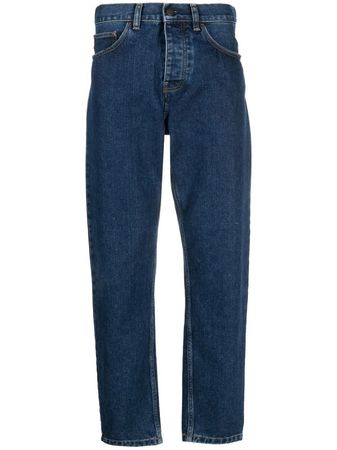 Carhartt WIP low-rise straight-leg Jeans - Farfetch