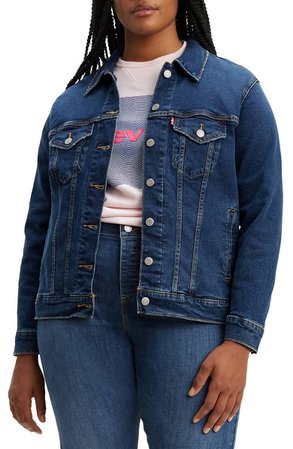 Levi's® Ex-Boyfriend Denim Jacket (Plus Size) | Nordstrom