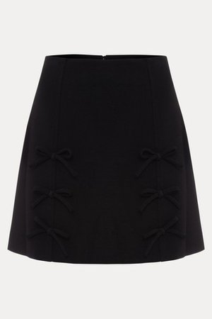 Buy Damsel In A Dress Black Kizzy Bow Skirt from the Next UK online shop