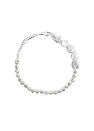 MANGO Pearl necklace