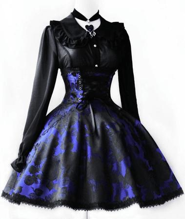 Corseted Lolita dress