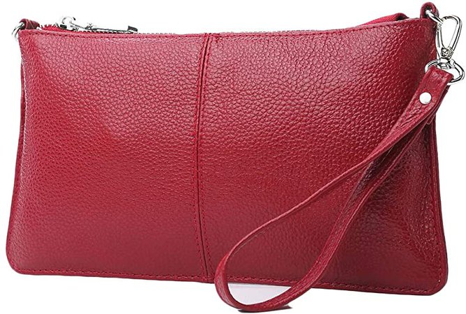 Leather Crossbody Purse Sling Shoulder Smartphone Bags with Card Slots for Women (Blue 1): Handbags: Amazon.com