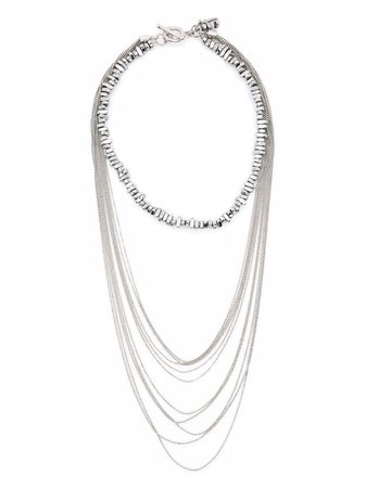 Fabiana Filippi beaded multi-strand necklace