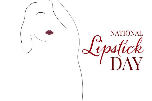 43 National Lipstick Day Illustrations & Clip Art - iStock
