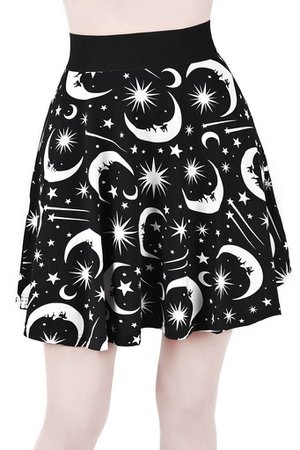 Under The Stars Skater Skirt | KILLSTAR - US Store