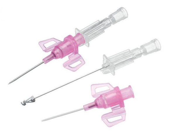 Pink syringes