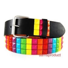 Rainbow Studded Belt