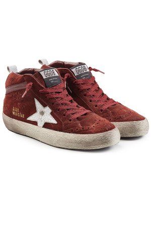 Mid Star Suede and Leather Sneakers Gr. EU 38