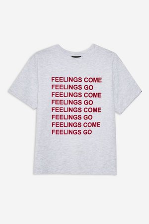 'Feelings Come' T-Shirt - T-Shirts - Clothing - Topshop