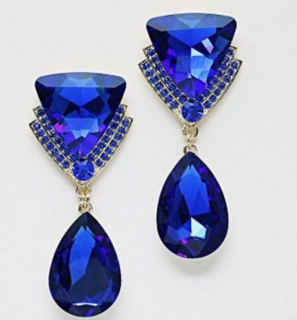 light blue royal core aesthetic earigs - Google Search