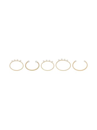 Isabel Marant delicate ring set - FARFETCH