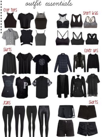 emo outfit essentials