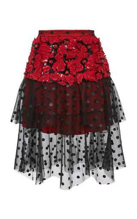Rodarte Poinsettia Skirt