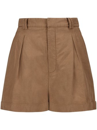 Saint Laurent Safari tailored shorts - FARFETCH