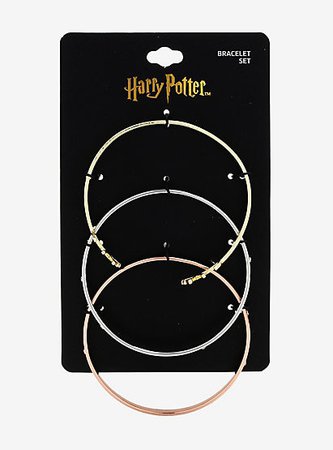 Harry Potter Patronus Bangle Bracelet Set