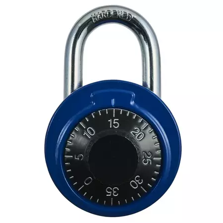 Blue Combination Lock