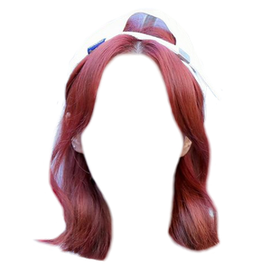 Red Auburn Short Hair PNG