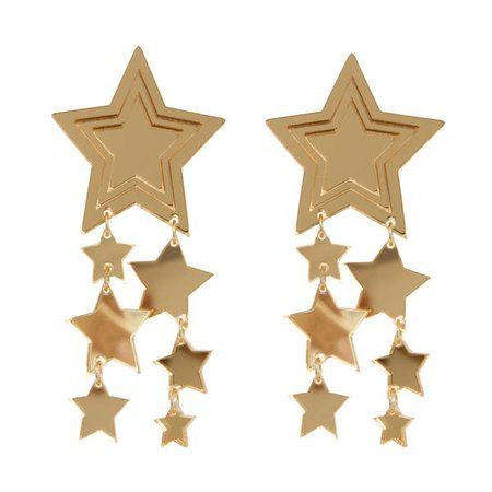 Star Drizzle Earrings Gold - Melody Ehsani
