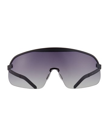 Illesteva Hopper Gradient Shield Sunglasses