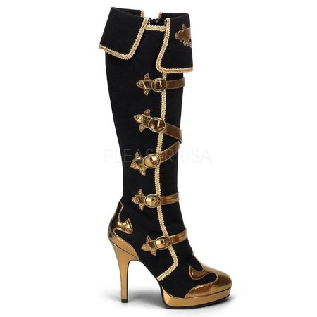 lady pirate captain microsuede Boots