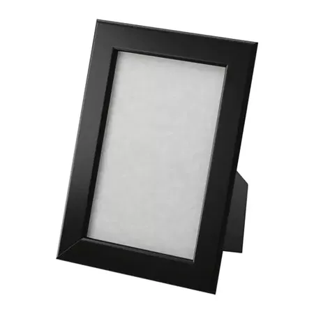 FISKBO Frame, black - black - 4x6 " - IKEA
