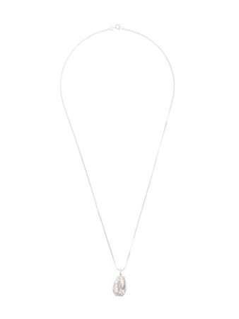 Shop silver VICTORIA STRIGINI Warrior pendant necklace with Express Delivery - Farfetch