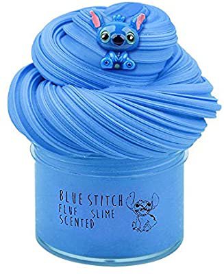 Amazon.com: Happyforu Newest Blue Stitch Slime,Super Soft and Non-Sticky(7oz 200ML): Toys & Games
