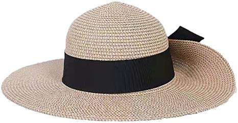ANUKET Sun Hats Straw Hat Yellow for Holiday Travel at Amazon Women’s Clothing store