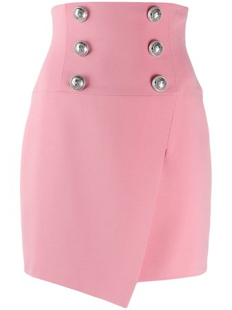 Balmain button-embellished Skirt - Farfetch