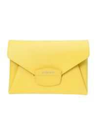 Lyst - Givenchy Antigona Medium Envelope Clutch in Yellow