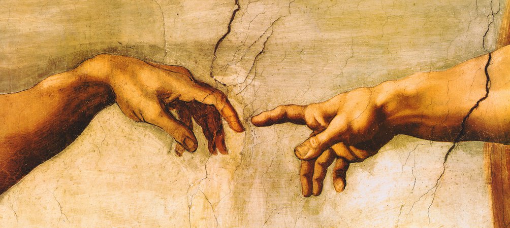 Michelangelo hands