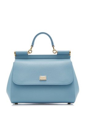 Medium Sicily Leather Top Handle Bag By Dolce & Gabbana | Moda Operandi