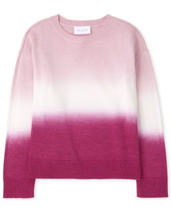 Girls Long Sleeve Ombre Sweater | The Children's Place