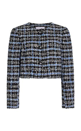 Cropped Tweed Jacket By Carolina Herrera | Moda Operandi