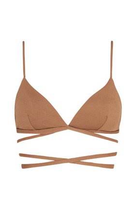 Wrap Triangle Bikini Top By Matteau | Moda Operandi